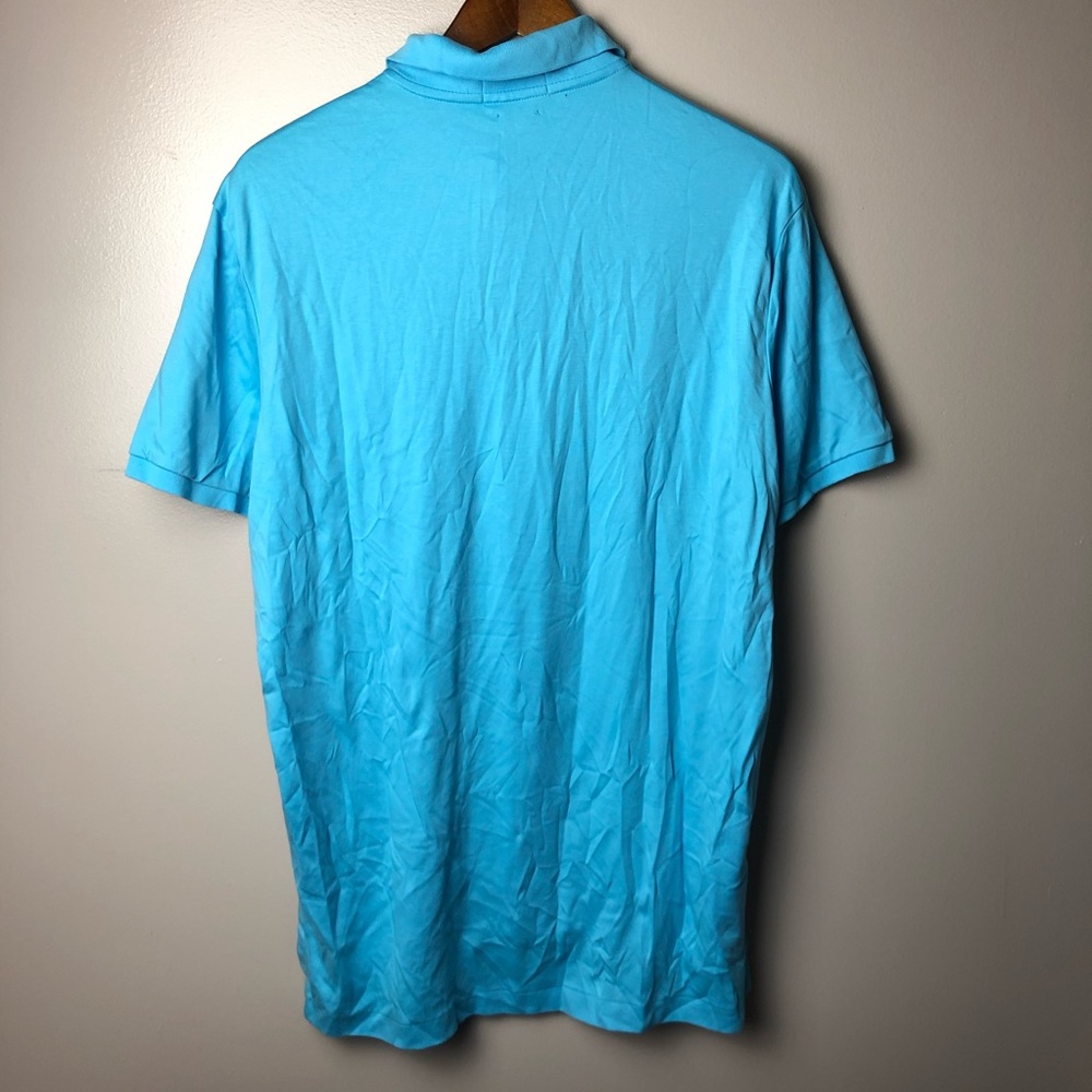 Polo Ralph Lauren Prima Soft Touch Blue Polo Large - Picture 4 of 9